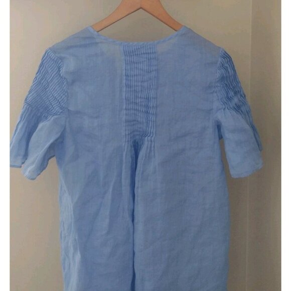 Banana Republic Ramie Pintuck Dress - Picture 9 of 10